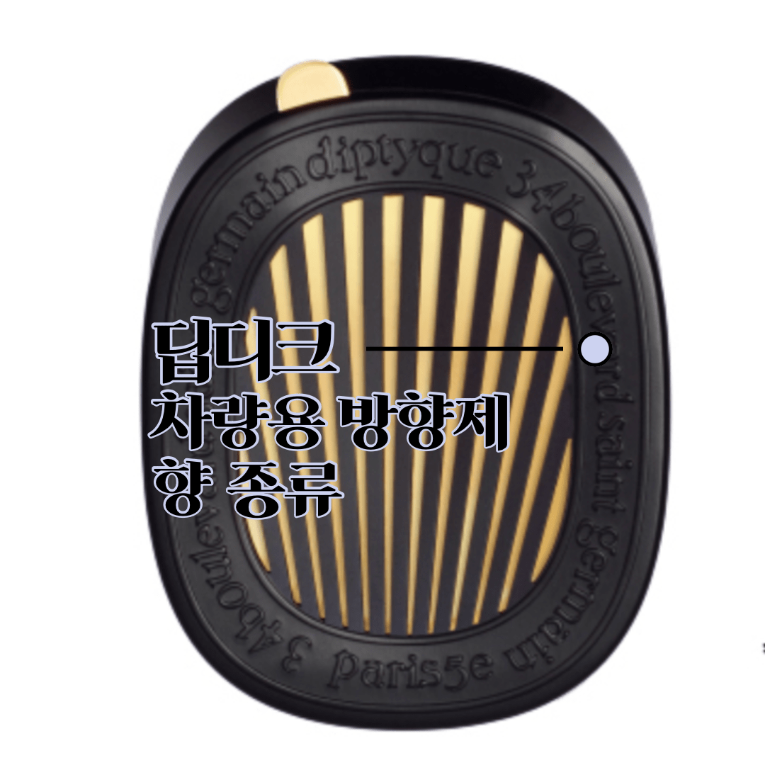 딥디크 차량용 방향제 향